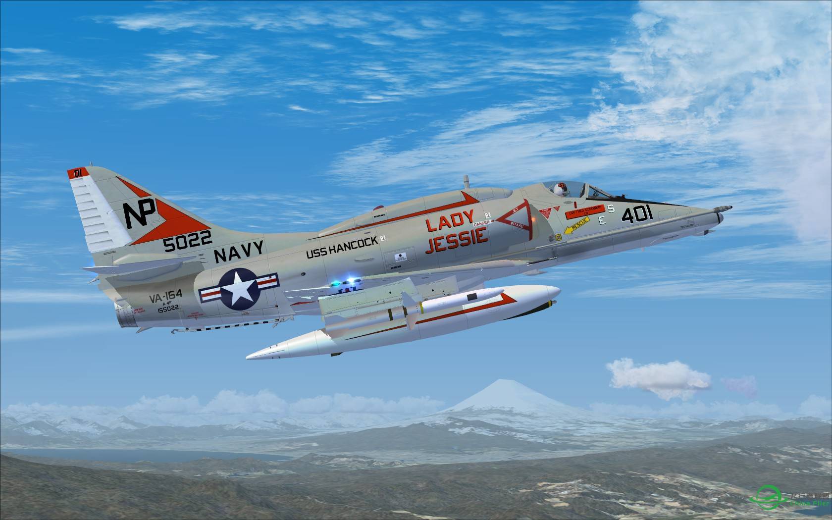 鹰击富士擒苍龙-8767 