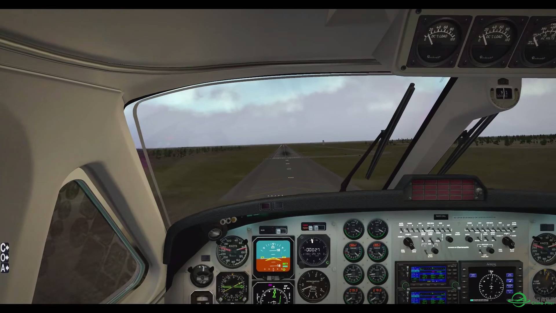 关于Carenado KingAir B200的重心。-3644 