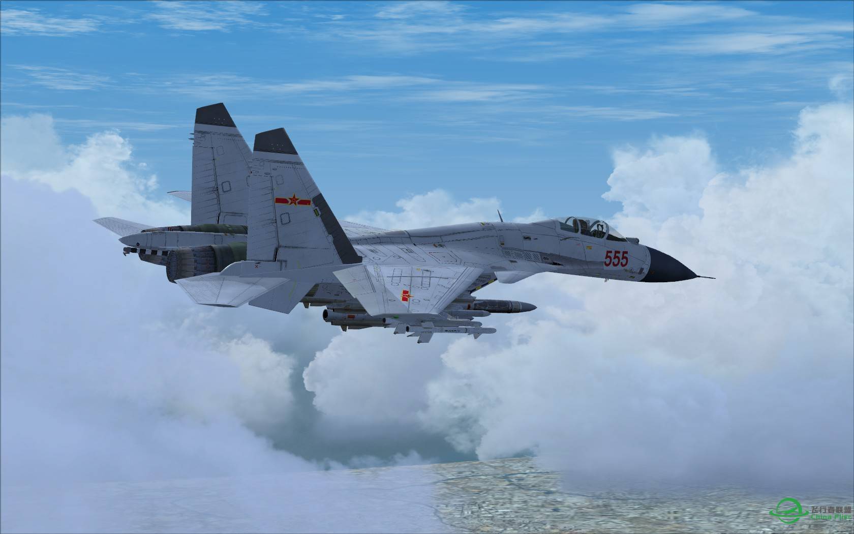 中国制造: Bear Studios歼15-4055 