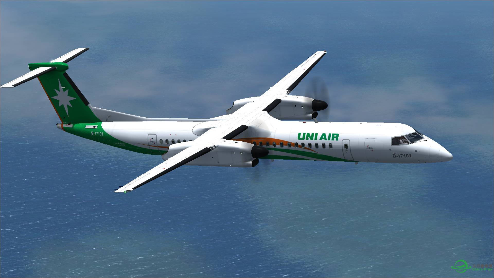 Uni Air Q400-3330 