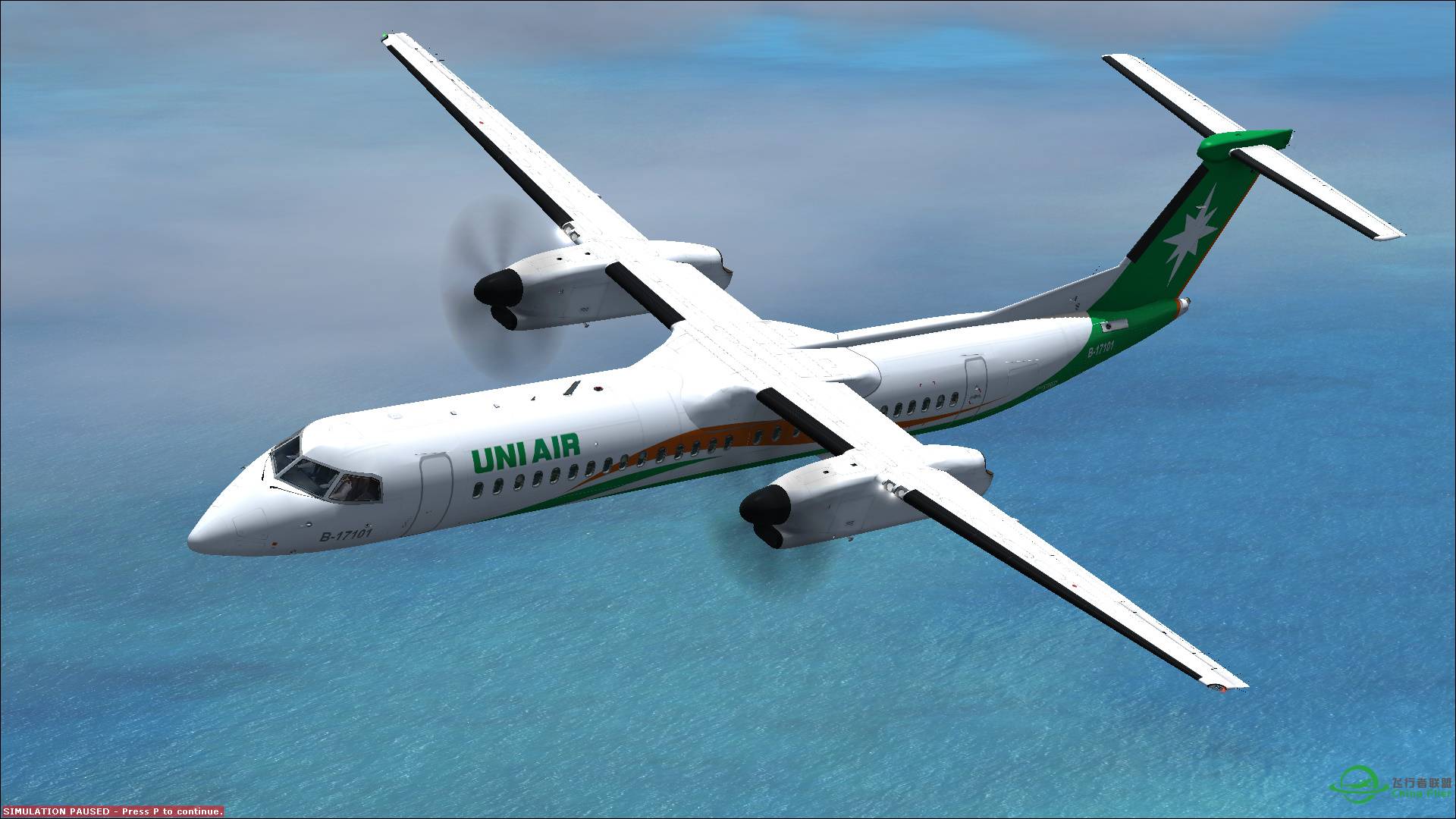 Uni Air Q400-9528 
