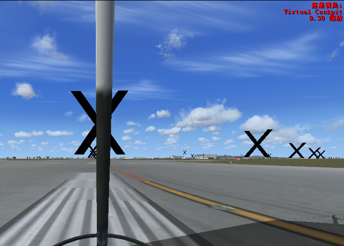 装FLYTAMPA - 蒙特利尔[CYUL]后，机场上空出现很多大黑叉（X）-6037 