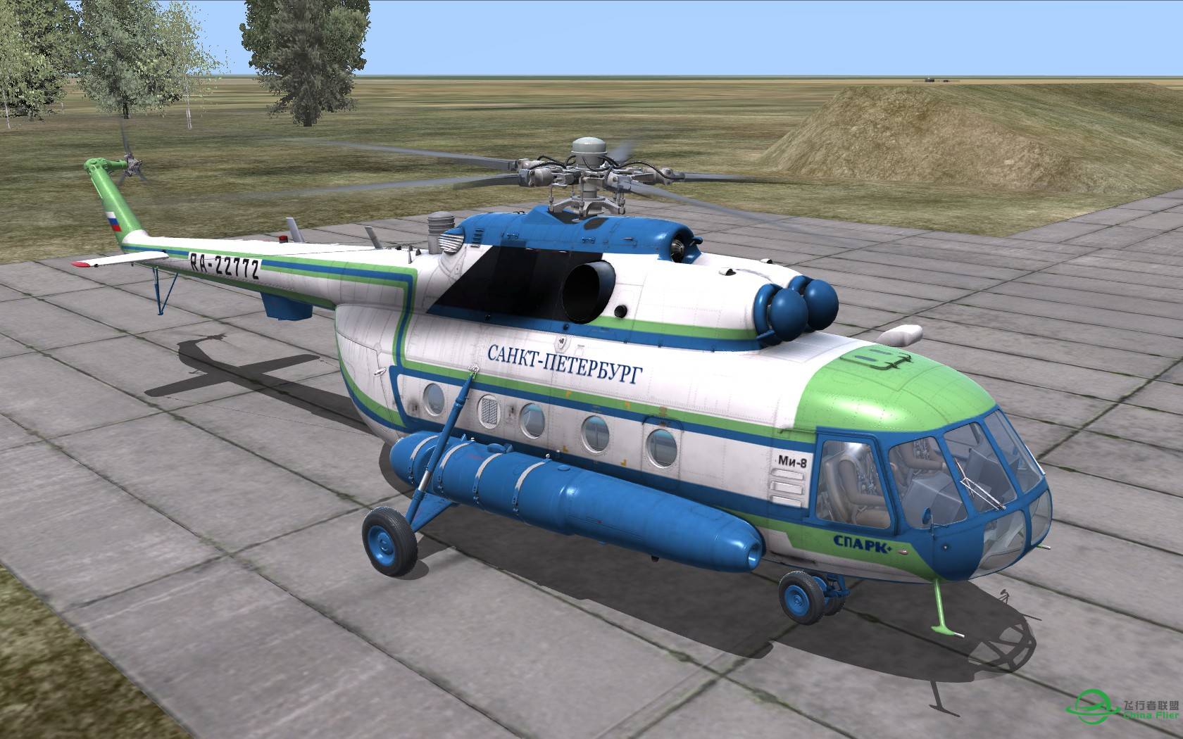 DCS     Mi-8 SPARC skin涂装-4906 