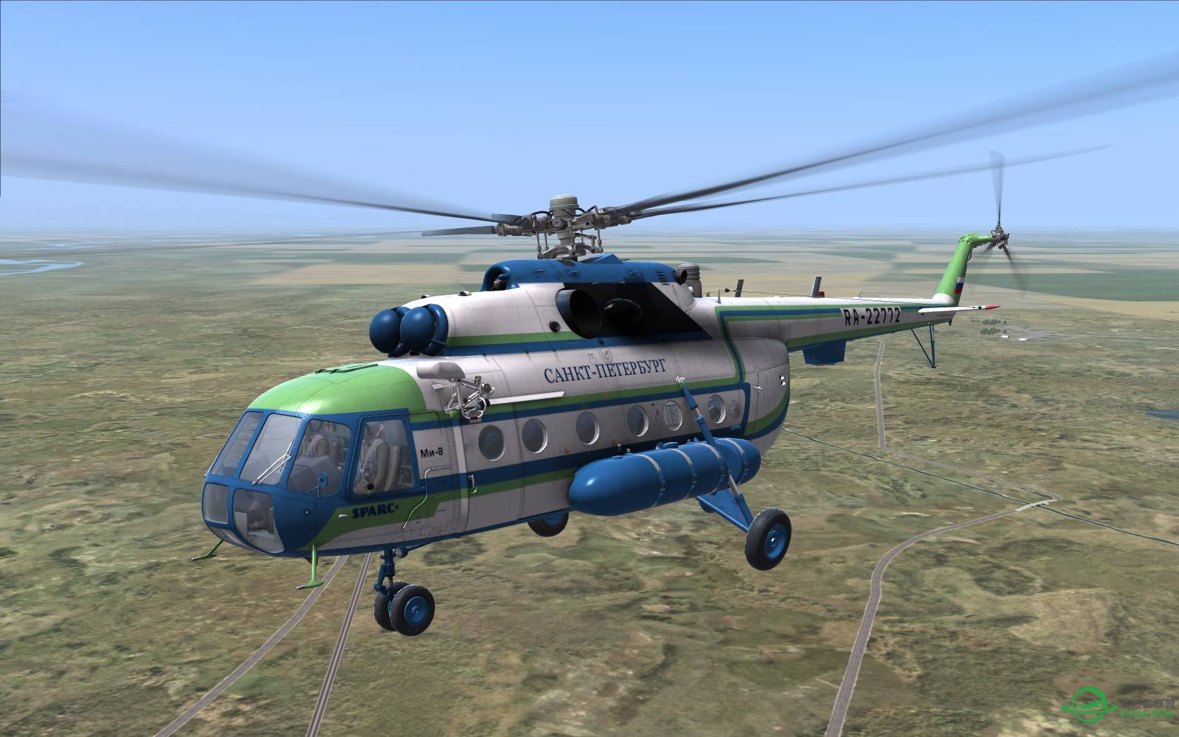 DCS     Mi-8 SPARC skin涂装-9369 