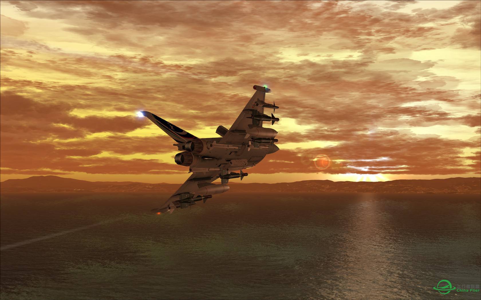 晚霞与台风-5152 