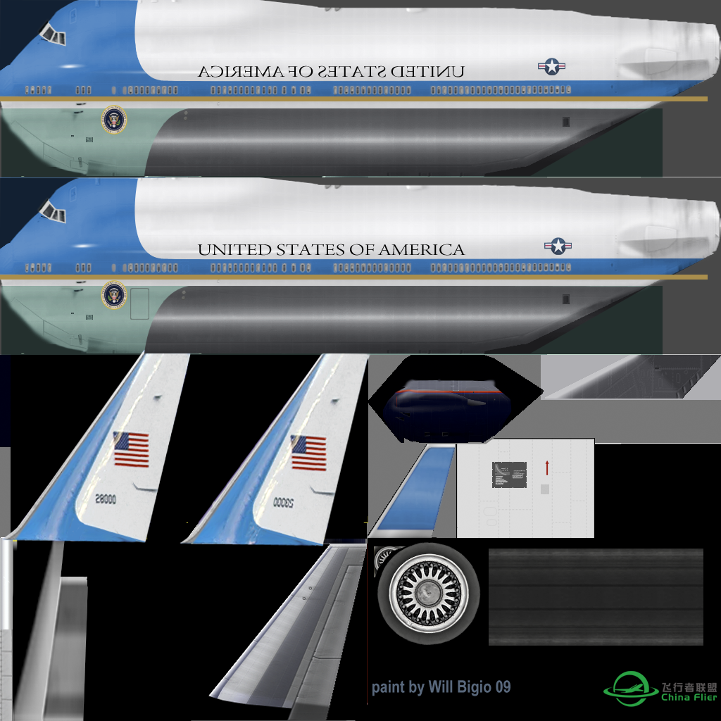 X-plane 飞机-6022 