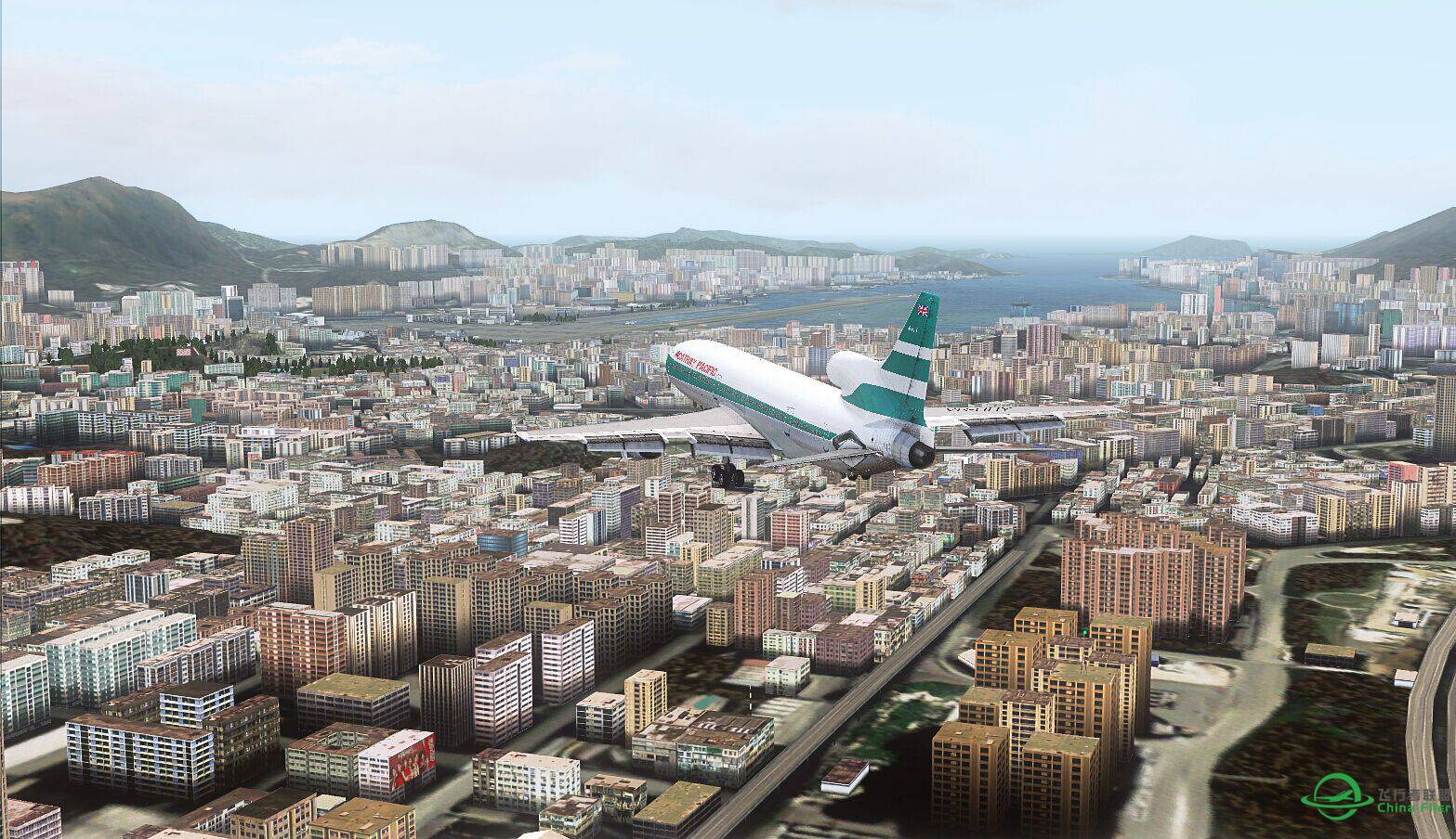 老涂装CPA L-1011落地启德【多图无P】-5198 