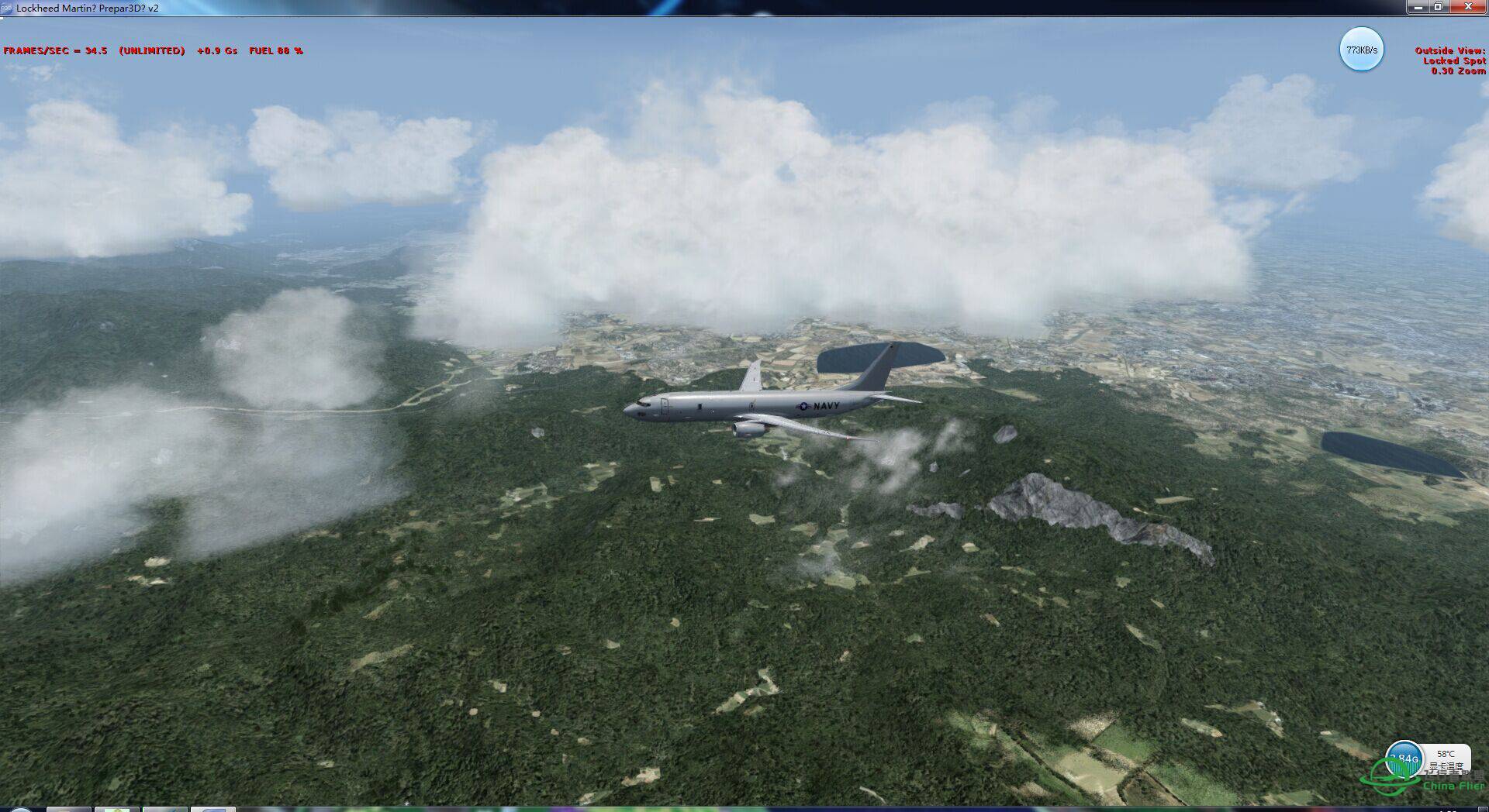 第一次玩P3D，锯齿问题-7751 