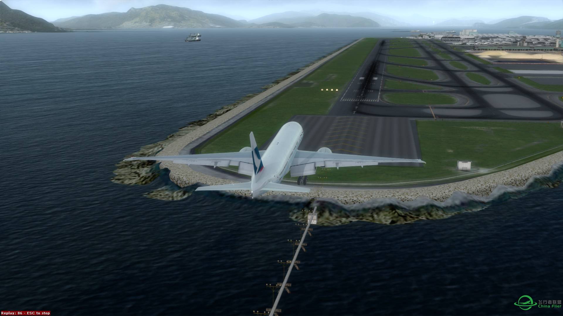 VFR国泰落VHHH-8310 