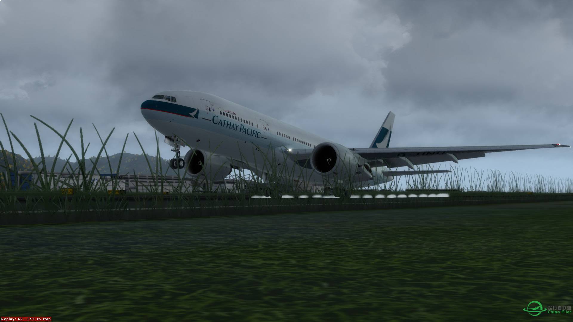 VFR国泰落VHHH-5984 