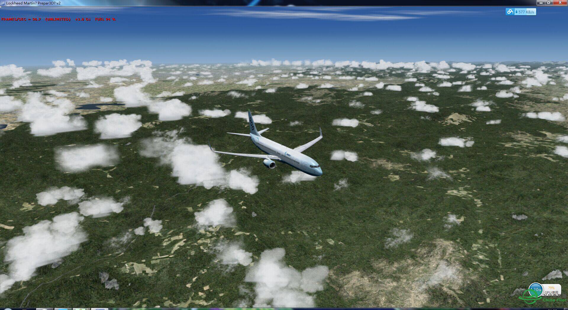 第一次玩P3D，锯齿问题-8551 