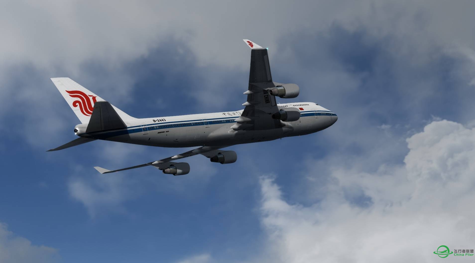 终于在P3D里能飞我的至爱PMDG747了！-7692 