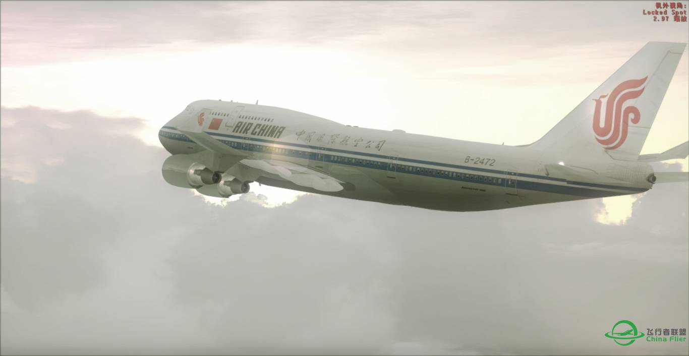 国航744，OMDB-OTHH短程航线-305 