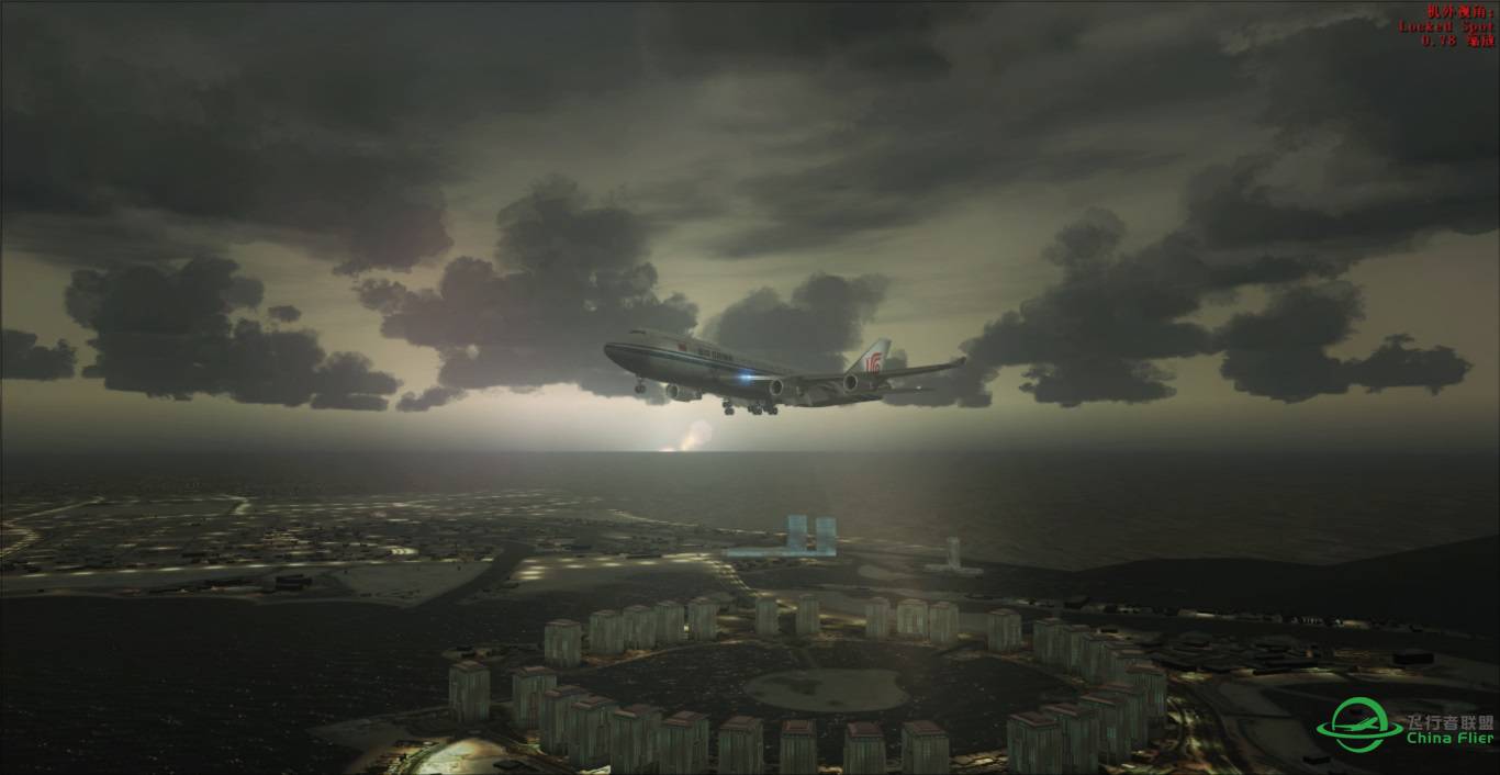 国航744，OMDB-OTHH短程航线-2119 