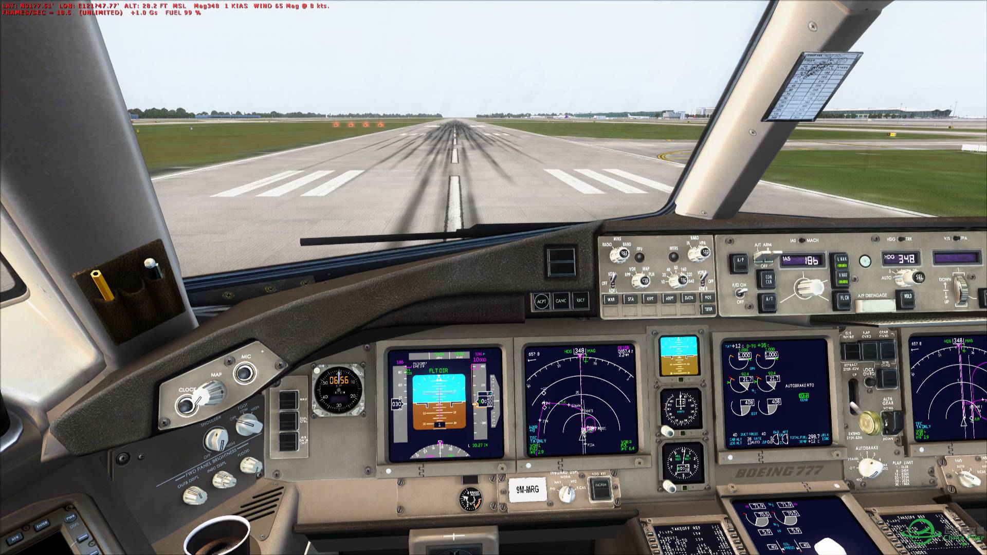 Captain sim 777新装测试-5812 