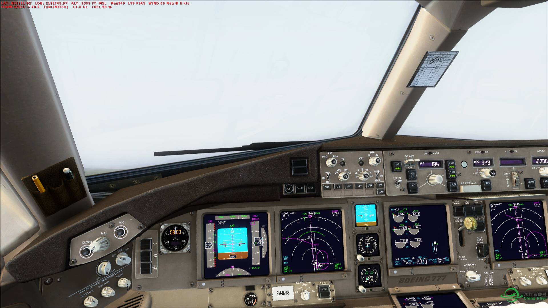 Captain sim 777新装测试-6349 