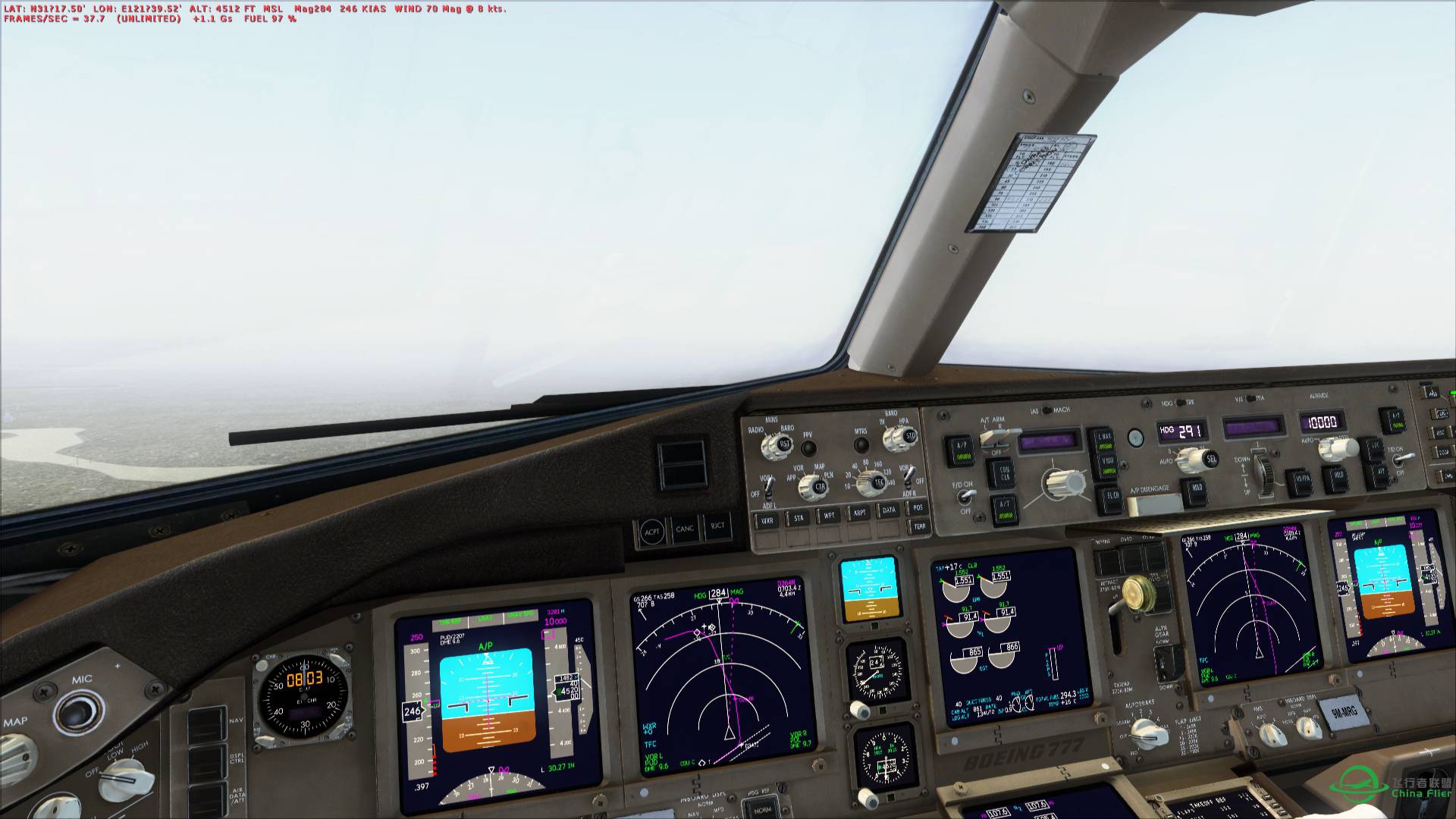 Captain sim 777新装测试-7473 