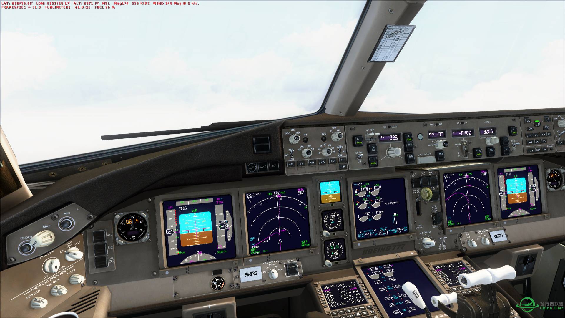 Captain sim 777新装测试-5768 