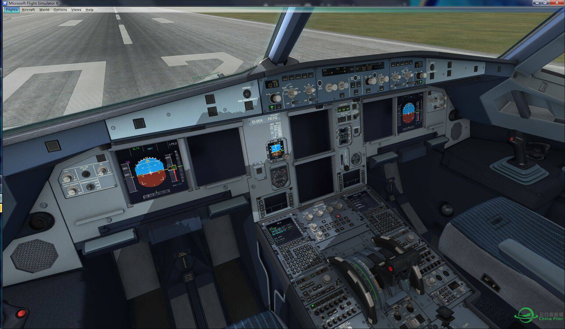 安装aerosoft的320以后除了PFD和MCDU以外黑屏怎么破-1776 