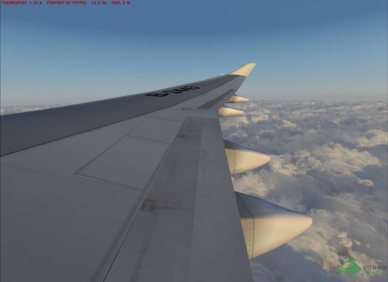 FSX 怀旧风震撼袭来 ~ 云海魅影 原汁原味无p-8436 