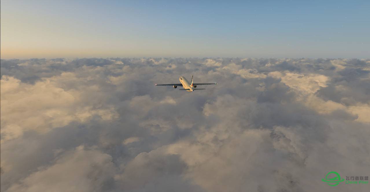 FSX 怀旧风震撼袭来 ~ 云海魅影 原汁原味无p-1629 