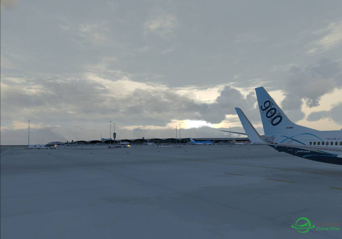 FSX 怀旧风震撼袭来 ~ 云海魅影 原汁原味无p-6999 