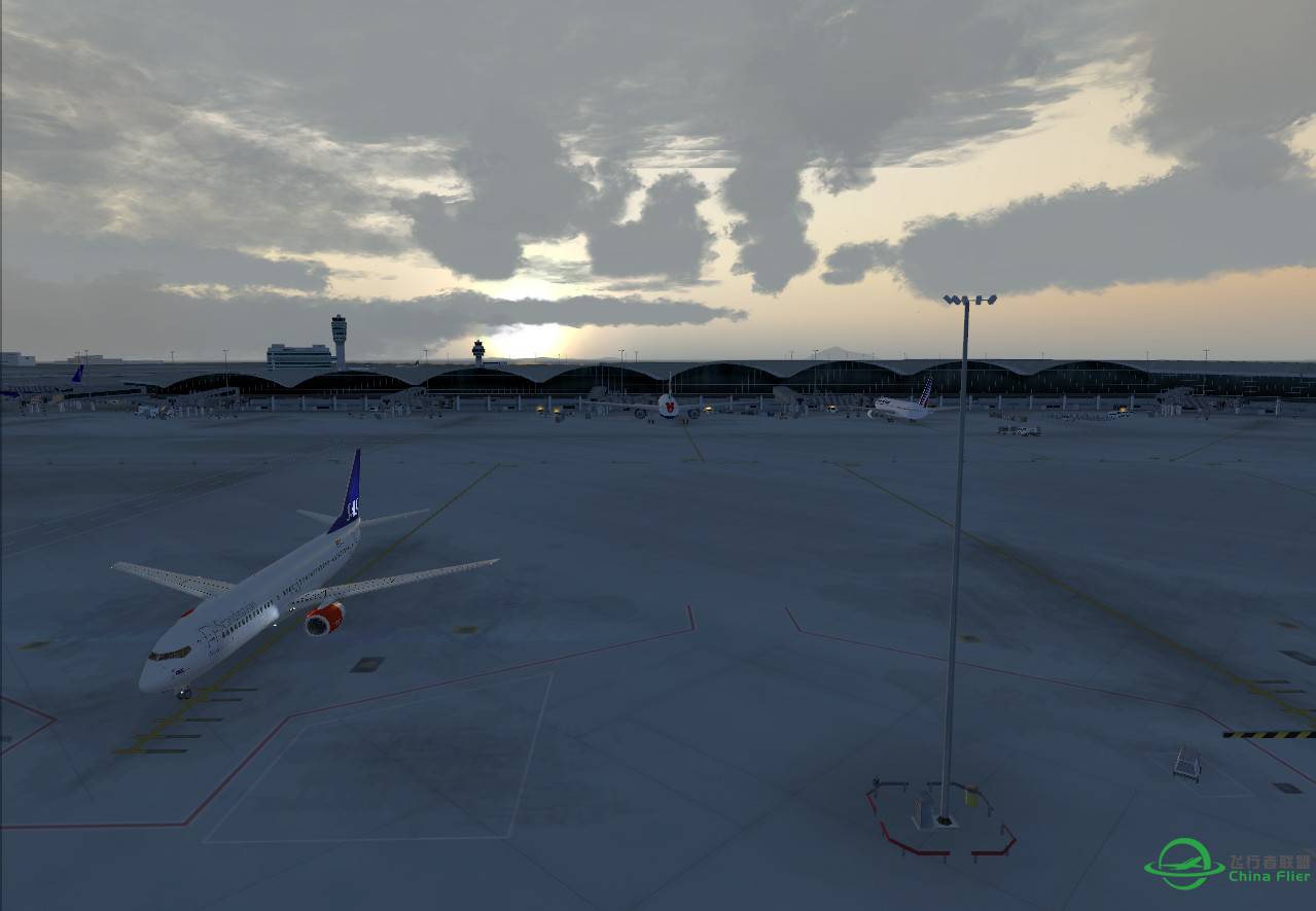 FSX 怀旧风震撼袭来 ~ 云海魅影 原汁原味无p-1292 