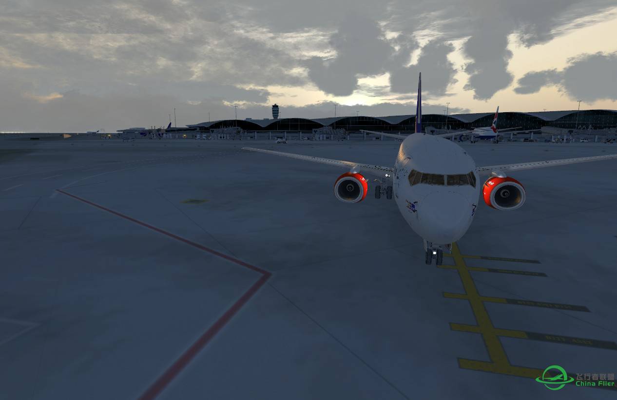 FSX 怀旧风震撼袭来 ~ 云海魅影 原汁原味无p-1315 