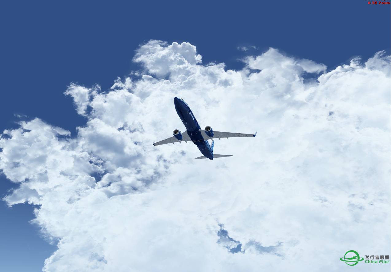 FSX 怀旧风震撼袭来 ~ 云海魅影 原汁原味无p-1952 