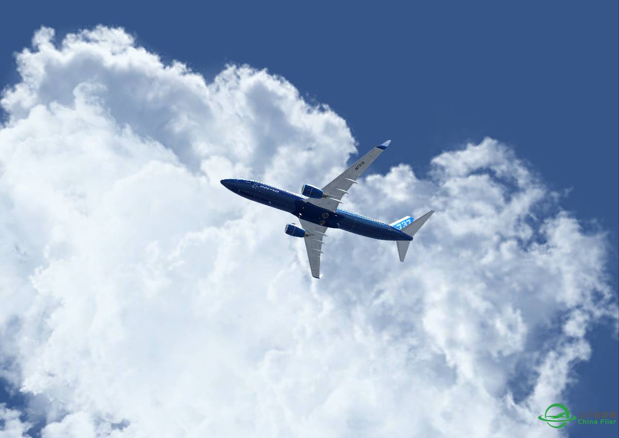 FSX 怀旧风震撼袭来 ~ 云海魅影 原汁原味无p-7920 