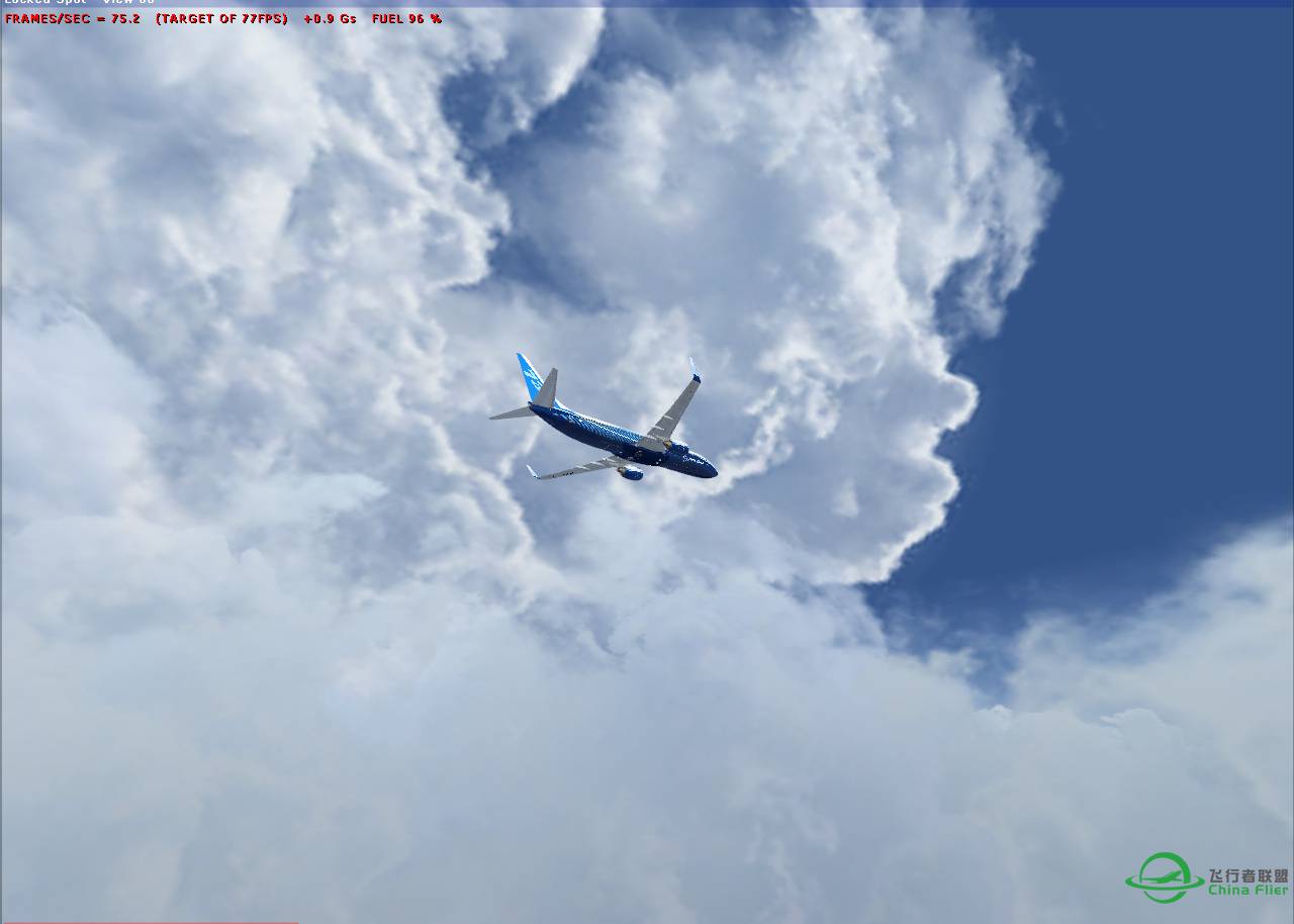 FSX 怀旧风震撼袭来 ~ 云海魅影 原汁原味无p-7373 