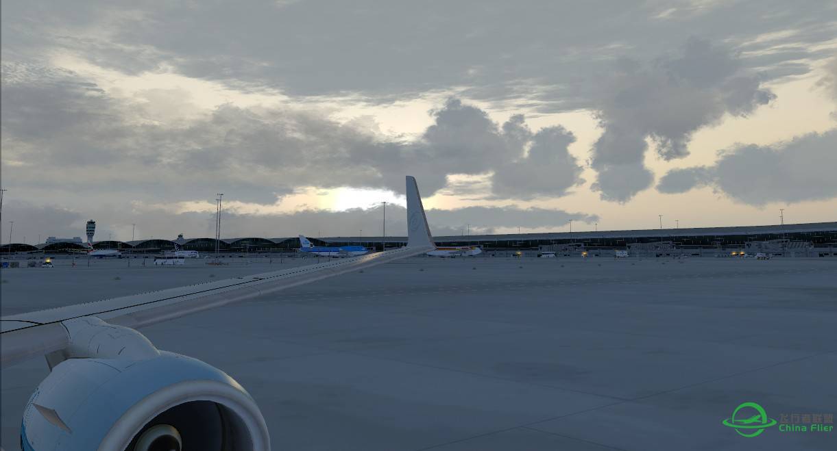 FSX 怀旧风震撼袭来 ~ 云海魅影 原汁原味无p-8859 