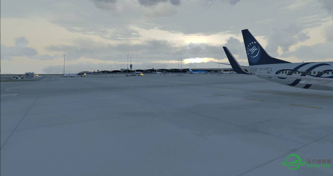 FSX 怀旧风震撼袭来 ~ 云海魅影 原汁原味无p-9736 