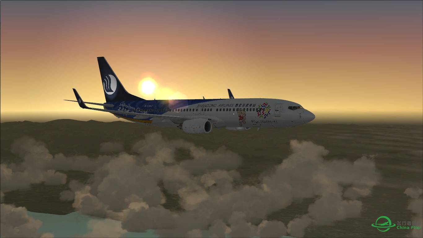 山航RCTP-ZGGG，新人第一次发哦-6095 