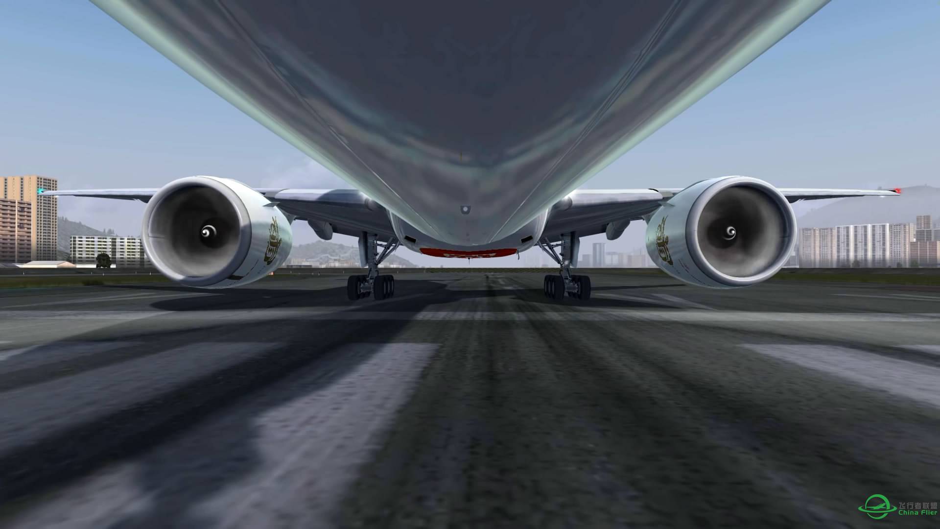 【惊艳】777 Immersion v1.2 在不同天气下的效果测试-4587 