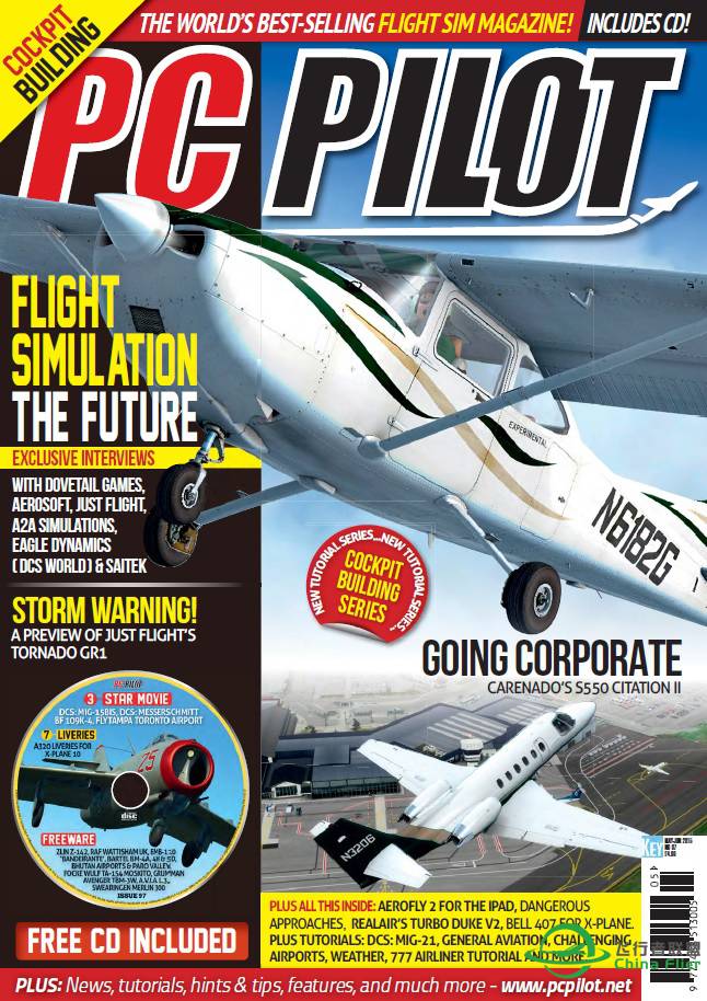 PC Pilot 电脑飞行家杂志 2015. 5--6月 期-2049 