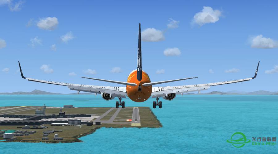 好日子！PMDG738第一次盲降成功-2446 