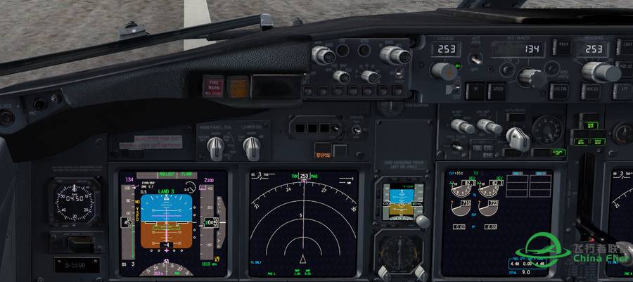 好日子！PMDG738第一次盲降成功-9315 