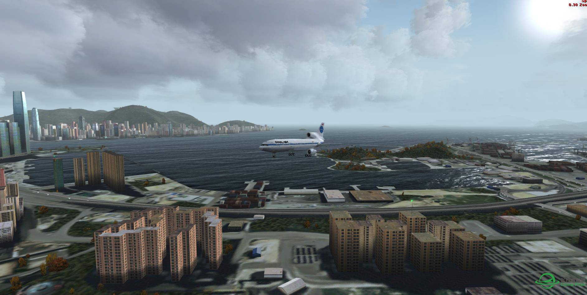PAM AM L-1011 from VHHH 7R to VHHX 13-5033 