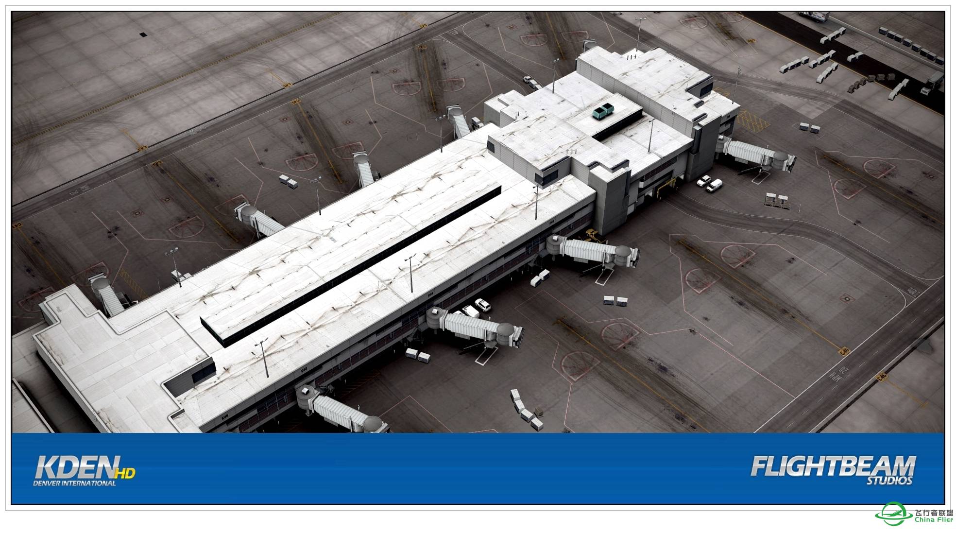 （效果展示）丹佛机场-5166 