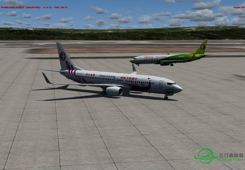 IVAO-AI机模连线TEST-4015 