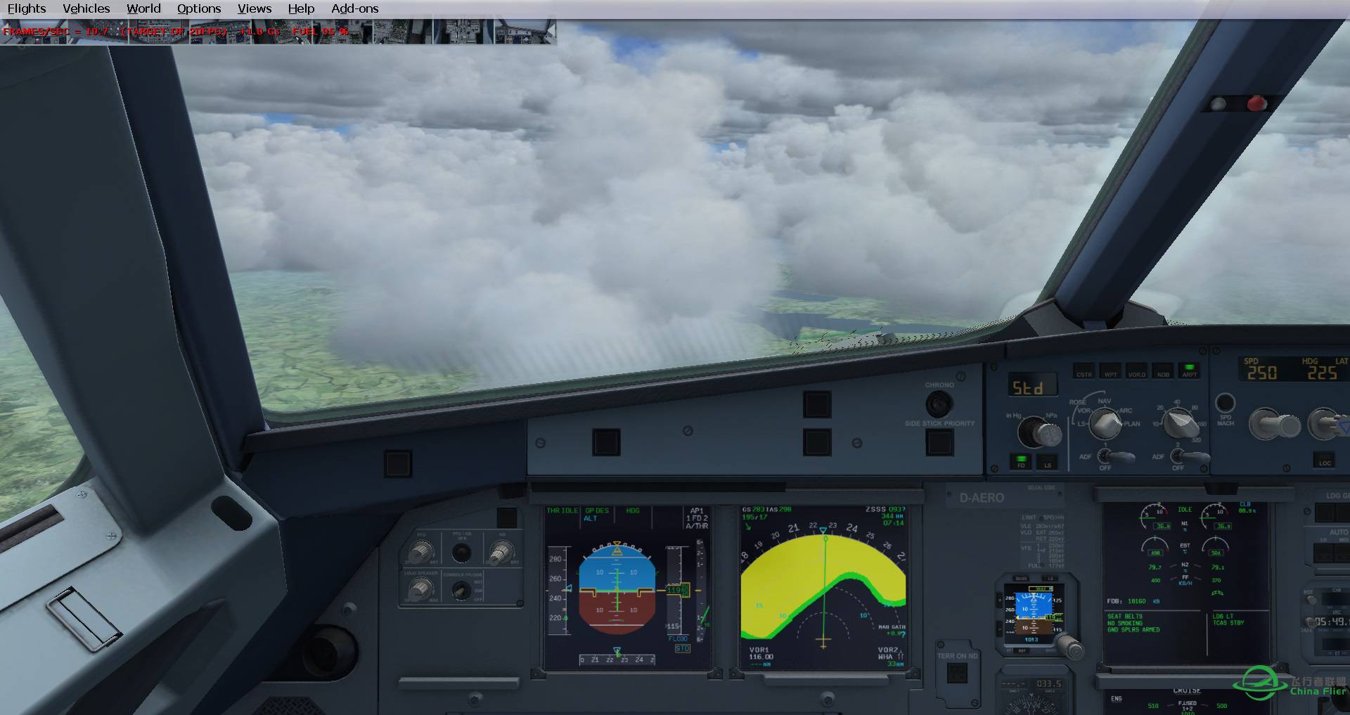 A320自带天气雷达和ASN-8647 