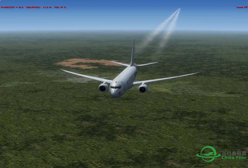 环球飞行记录续YPDN-YBAS-5055 