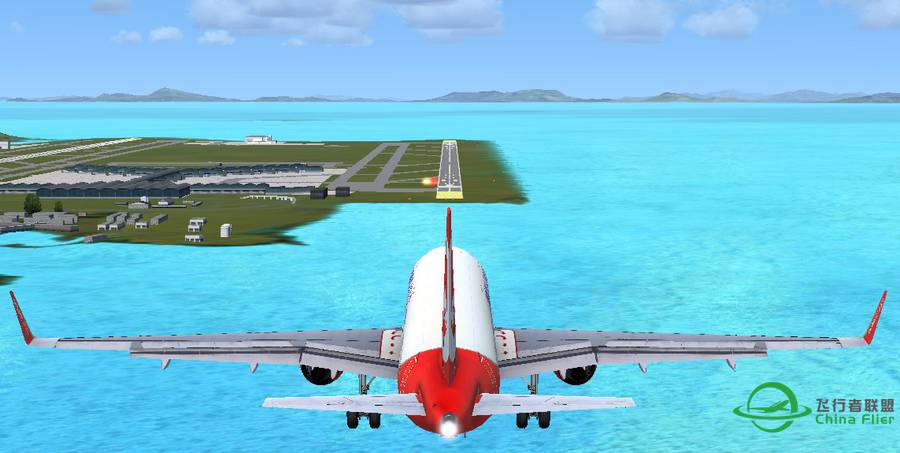 Aerosoft A320ILS自动降落（盲降）前后图示-696 