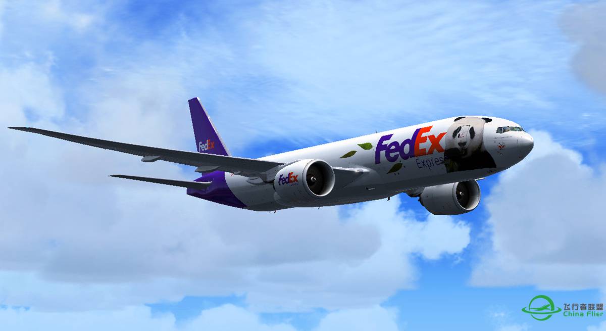 飞翔的熊猫！PMDG777FX ILS盲降（组图）-1043 