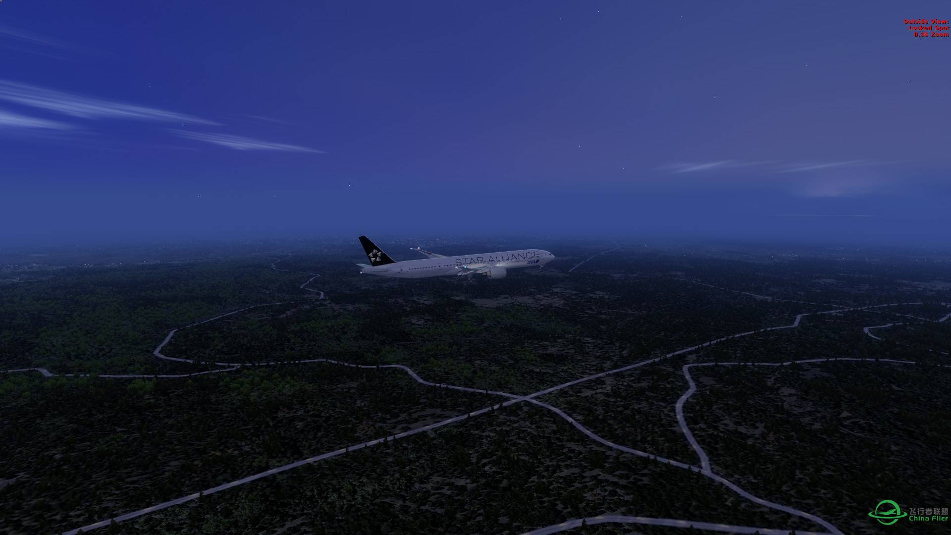 上一些P3D傍晚和夜间的图-1087 