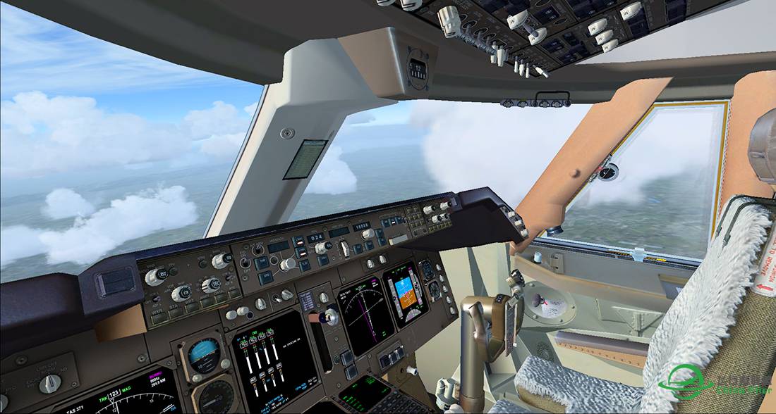 空中女王！PMDG747ILS盲降（图示）-9463 