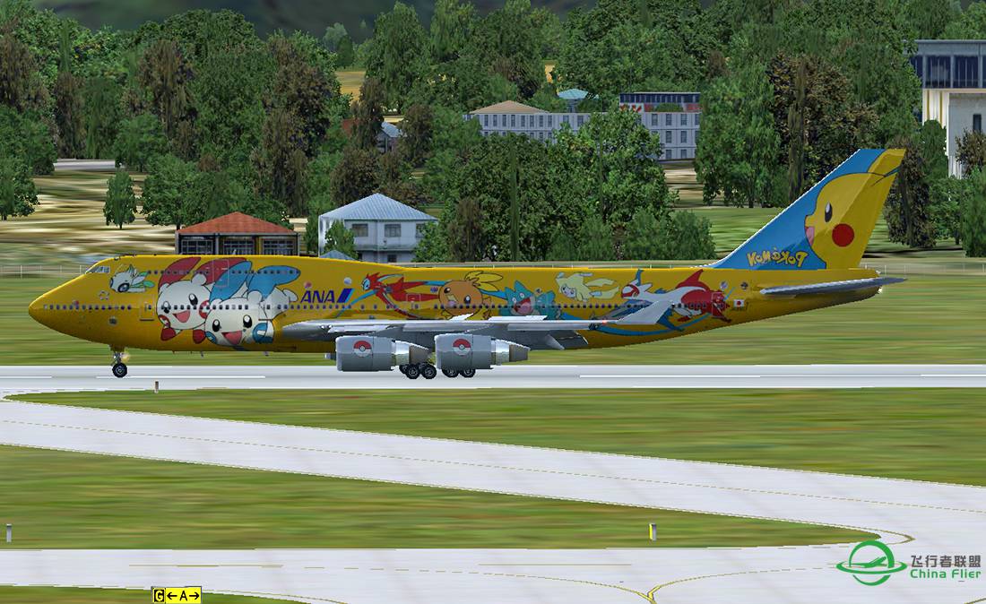 空中女王！PMDG747ILS盲降（图示）-924 