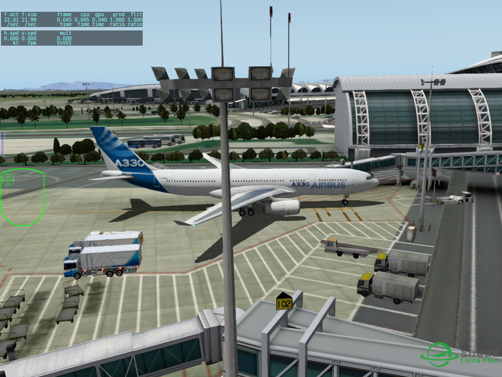 X-Plane ZGGG预览-7352 