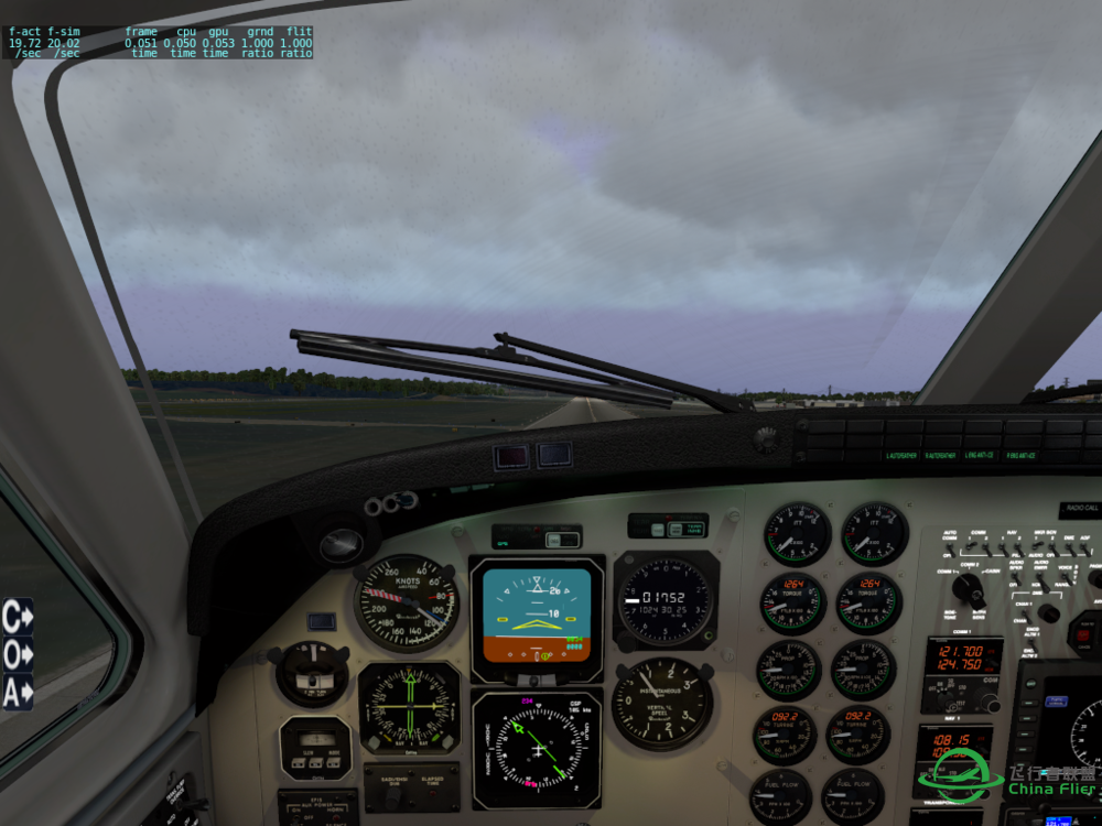 [教程] Carenado C90B KingAir GPS导航实例-9384 